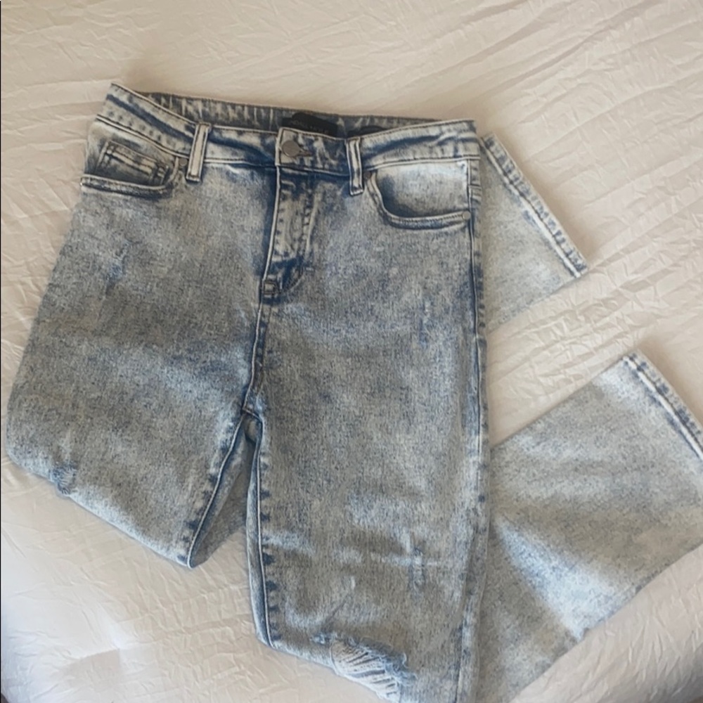 Kendall + Kylie The Icon High Rise Straight Jeans